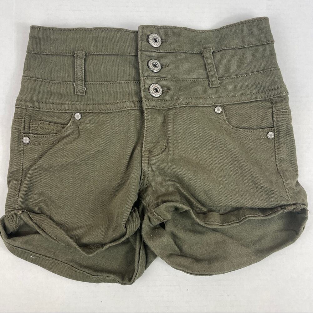 Blue Asphalt High Rise Shorts Size 1